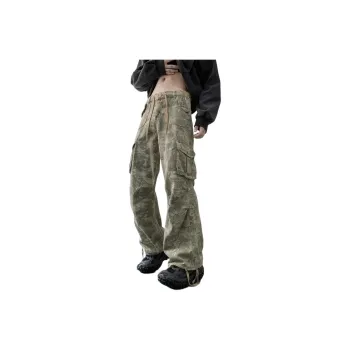 MGXEK Jeans Unisex Camouflage