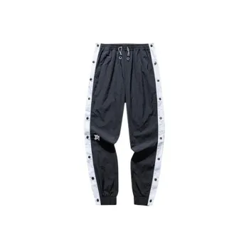 ANTA Basketball Collection Knitted Sweatpants Men Black