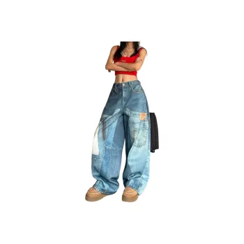 Pirkadat Jeans Unisex Blue