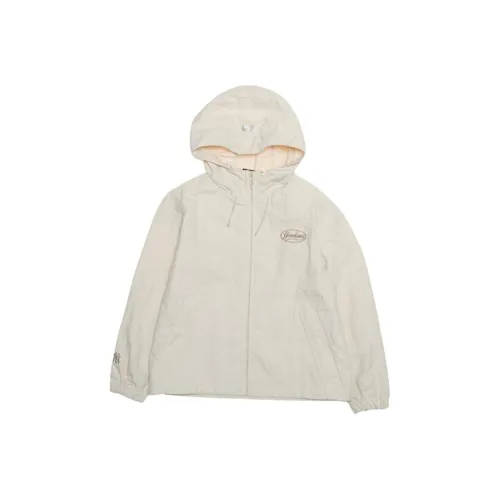 MLB New York Yankees Jacket Unisex Linen Sandy Brown