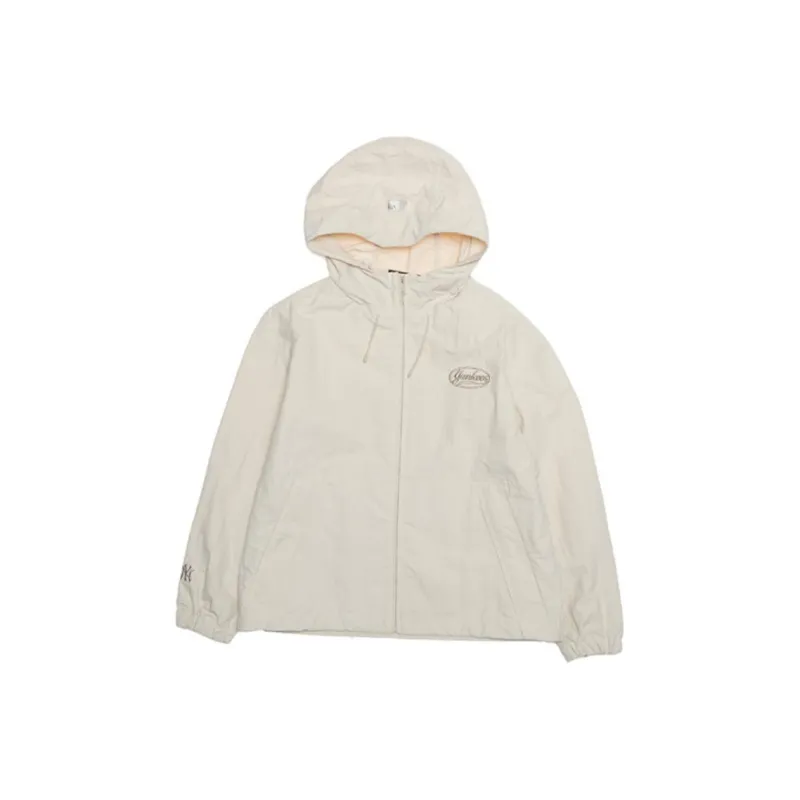 MLB New York Yankees Jacket Unisex Linen Sandy Brown-0