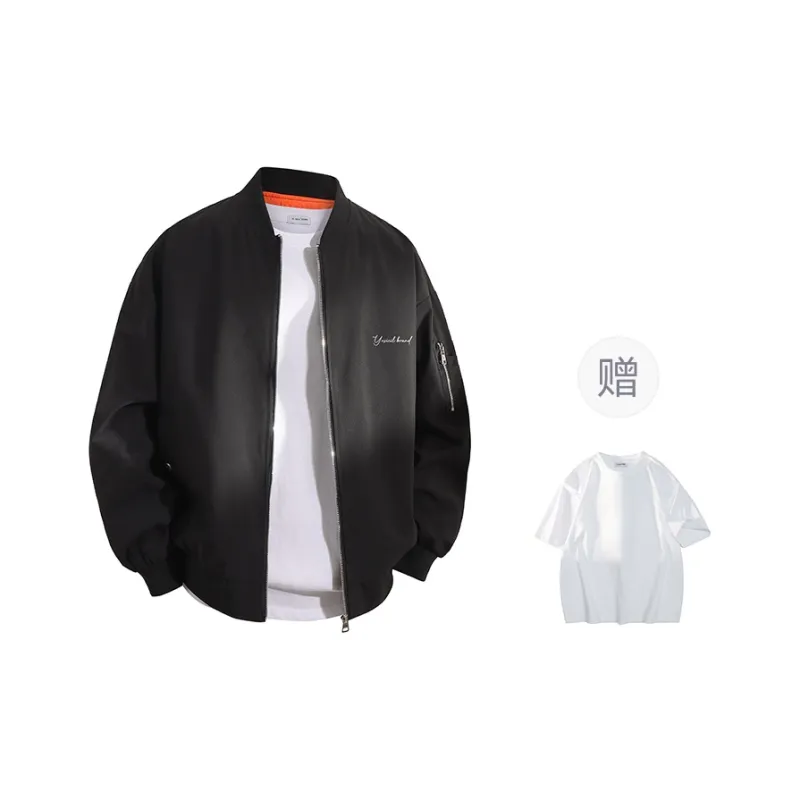 YOSICIL Jackets Coats Unisex Black-4