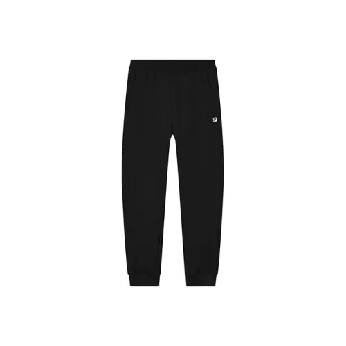 FILA Athletics Knitted Sweatpants Men Pitch Black