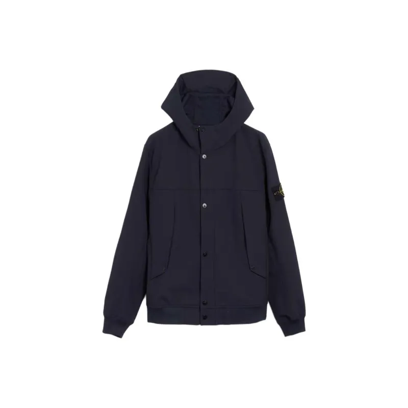 STONE ISLAND Button Up Hooded Jacket-0