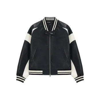 UNVESNO Leather Jackets Unisex