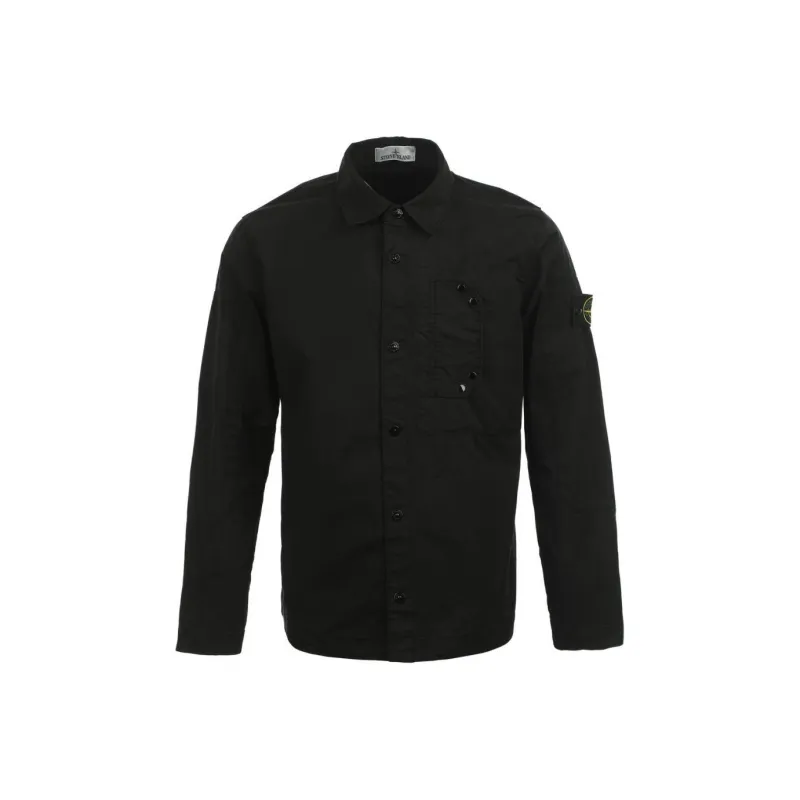 STONE ISLAND Twill Overshirt-0