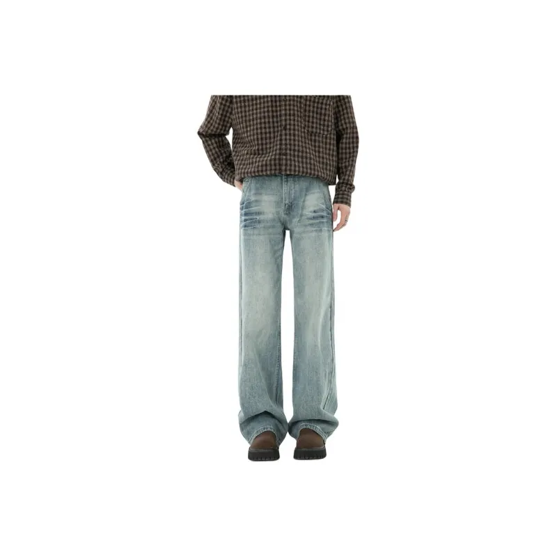 DARK HORSE Jeans Unisex Light Blue-0