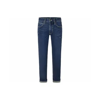 Lee FW22 Straight Jeans Men's Medium Blue