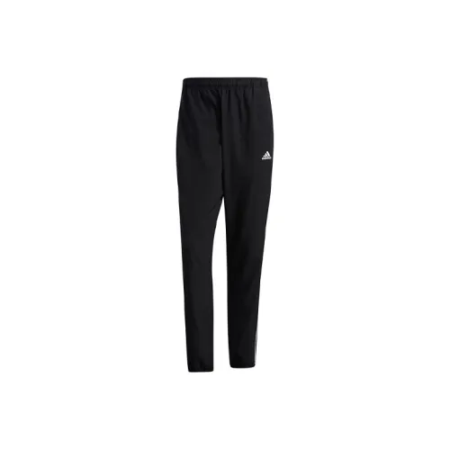 Adidas Knitted Sports Pants Men's Black