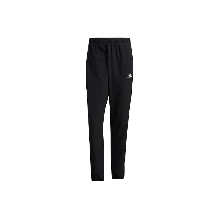 Adidas Knitted Sports Pants Men's Black-0