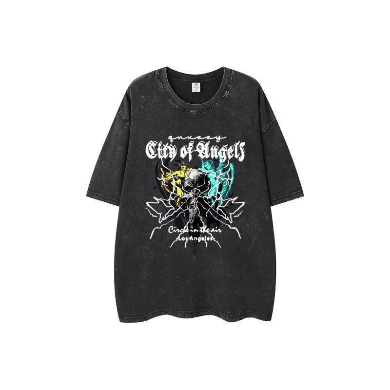 Qnxeey T Shirts Unisex-17