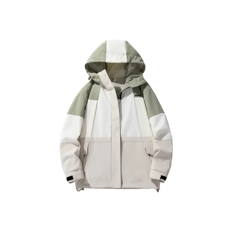 Jeep Detachable Hat Trench Coat Jackets & Coats Unisex-8
