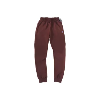 Champion Knitted Sweatpants Men Burgundy