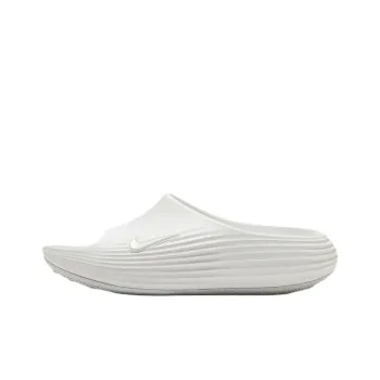 Nike ReactX Rejuven8 Slip Resistant Abrasion Resistant Slide Slippers Women's White