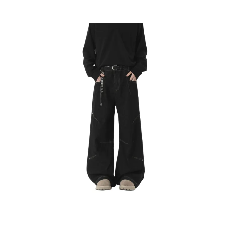 GROGNAK Jeans Unisex Black-0