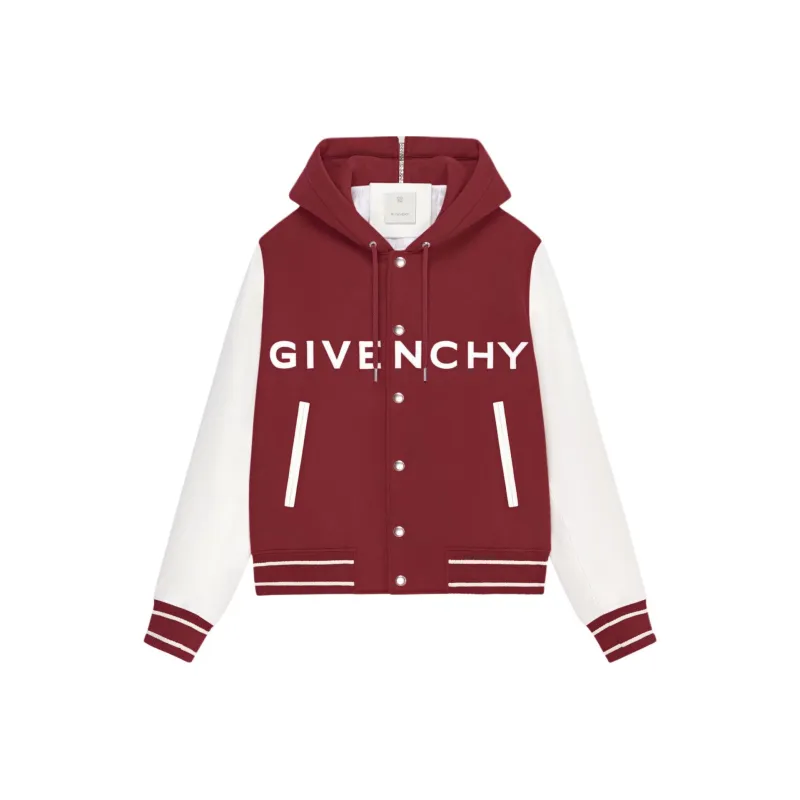 Givenchy Jackets Coats Men's Red White-0