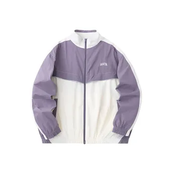 Anta Life Collection Jackets Coats Unisex Orchid Purple/Vanilla White