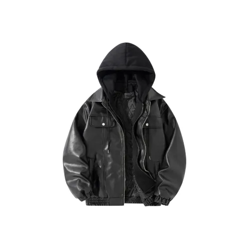 GY.VG Leather Jackets Unisex