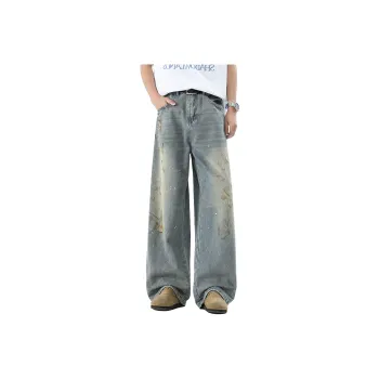 NOAHGIGI Jeans Unisex Light Blue