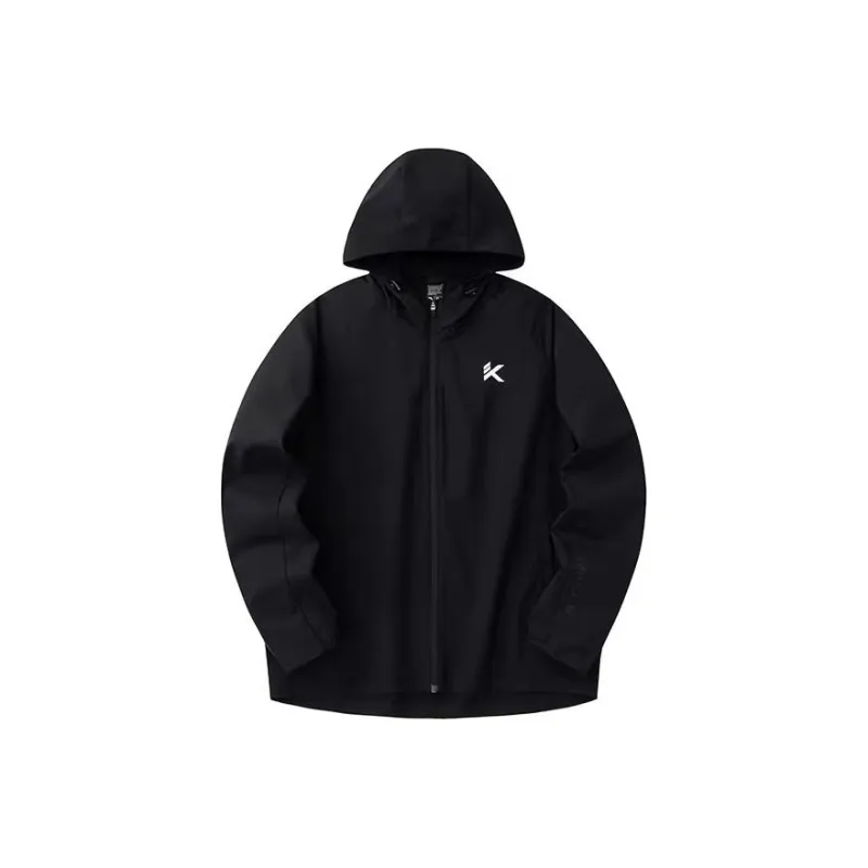 Anta Basketball Collection Trench Coat Men's Basic Black-0