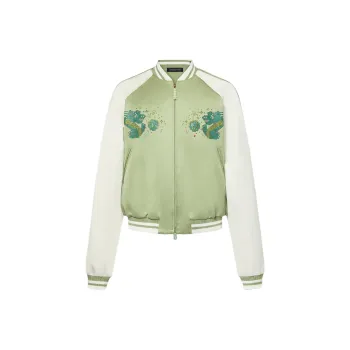 LOUIS VUITTON SS24 Baseball Jackets & Coats Men's Green