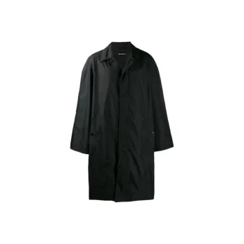 Balenciaga Trench Coat Men's Black