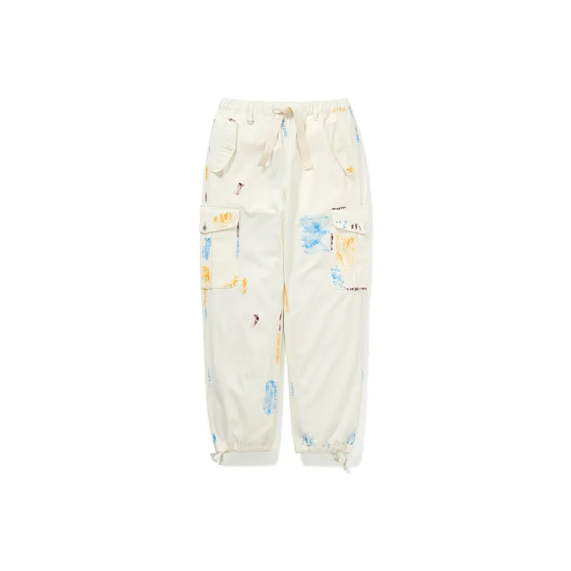714STREET Cargo Pants Unisex Ecru-0