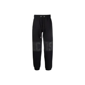 GCDS Knitted Sweatpants Men Black