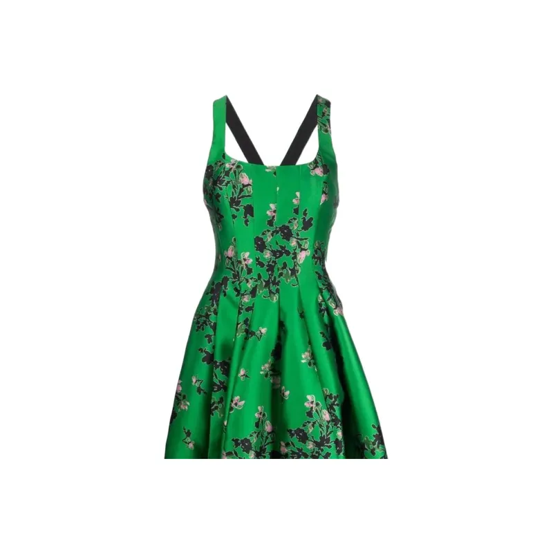 PHILOSOPHY DI LORENZO SERAFINI SS22 Sleeveless Dress Women's Green-4