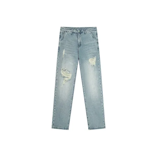 MAISON VINSON Jeans Unisex Blue