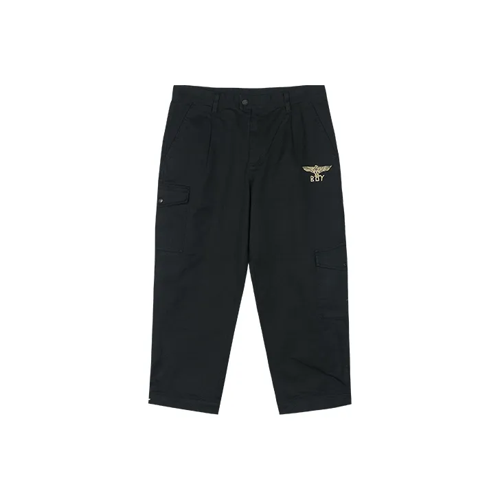 Boy London SS21 Casual Pants Unisex Black-0