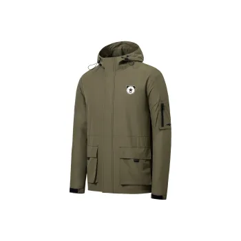 Erke Trench Coat Men's Pine Crow Green