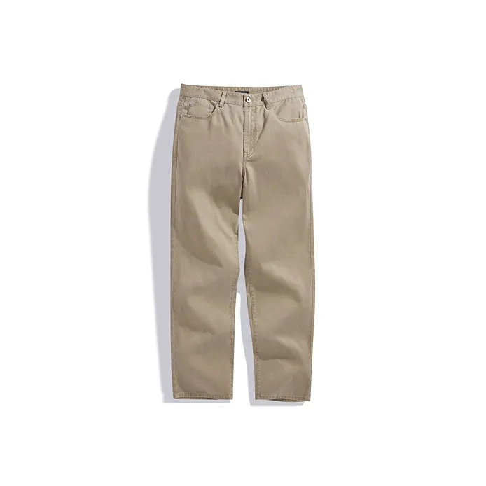 PEACEBIRD MEN Jeans Men Khaki 1 Loose Fit, Straight Fit-0