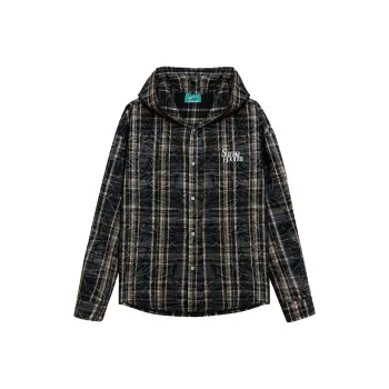 SIMPLE RIMLESS/SRME Clean Fit Shirt Jackets & Coats Unisex