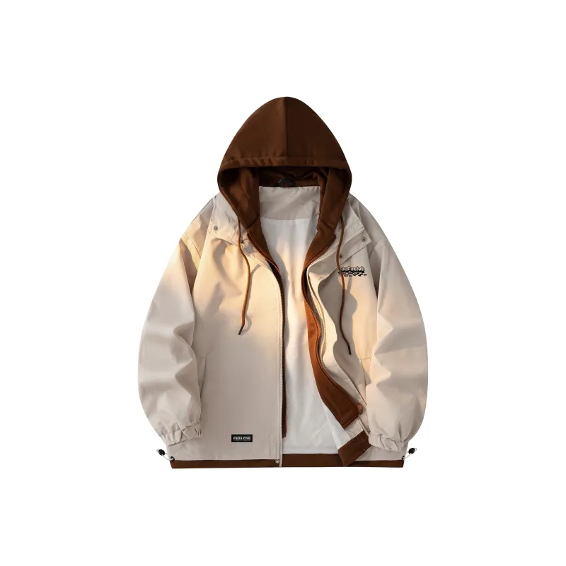PAEFA Coat Thin Fleece Lined Unisex-3