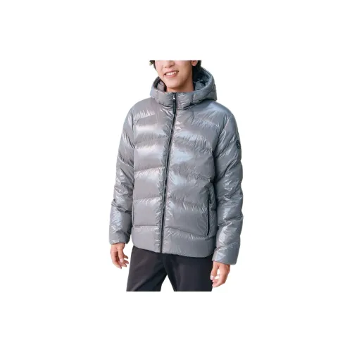 Skechers Down Jacket Men's Tranquil Gray