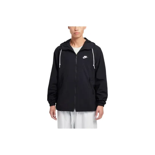 Nike Clubwoven Jacket Men's Black/White