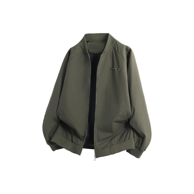 XIXN Jackets Coats Unisex Green-16