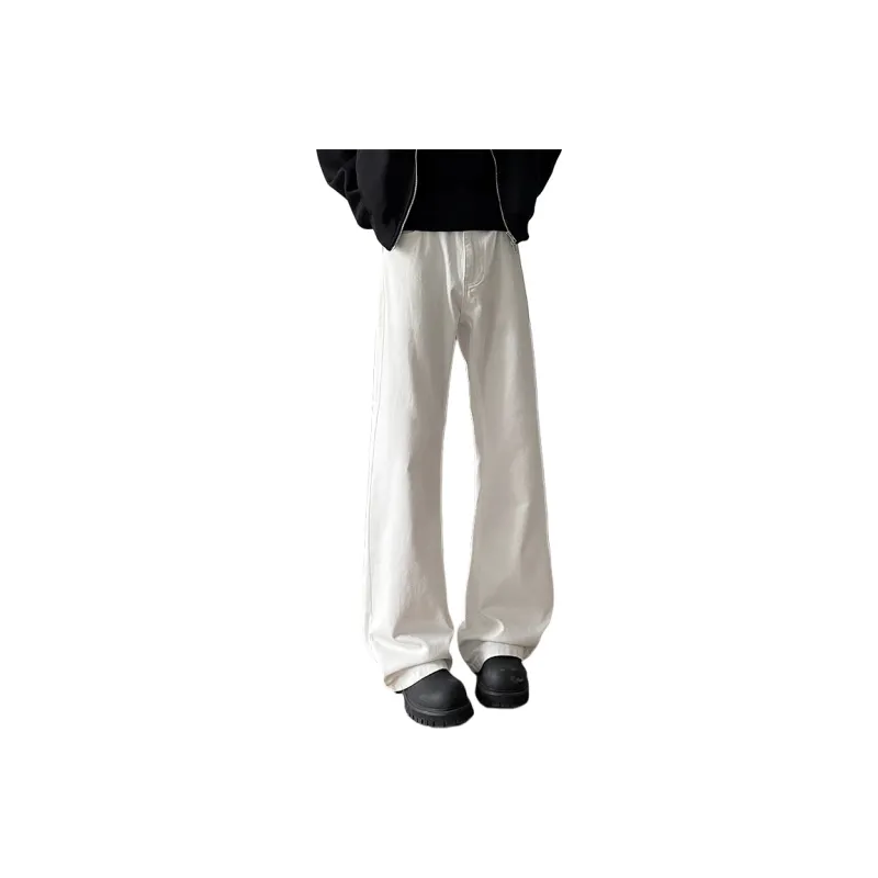Aolx Jeans Unisex White-0