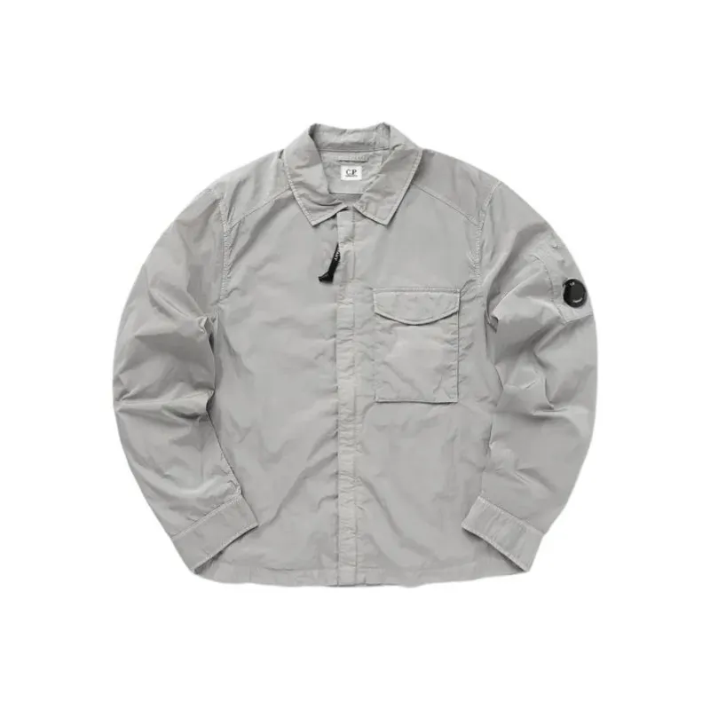 C.P.Company Chrome R Long Sleeved Overshirt-0