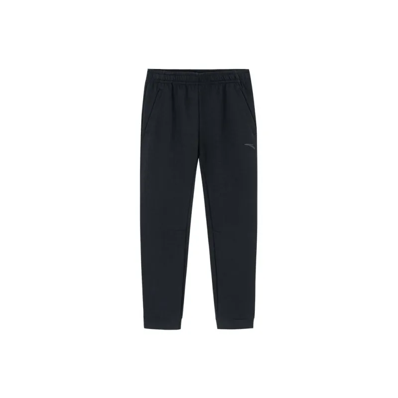 ANTA Variety Training Collection Knitted Sweatpants Men Black-0