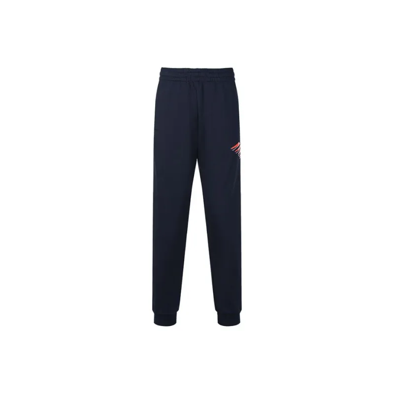 EMPORIO ARMANI Knitted Sweatpants Men Night Blue-0