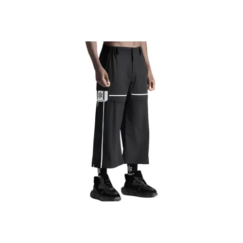 NORVINCY Western Outdoor Cycling Casual Pants Unisex Black