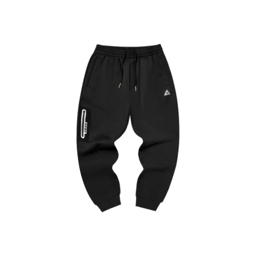 PEAK Knitted Sweatpants Men Black