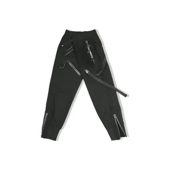Ricky Tenko Casual Pants Unisex Black