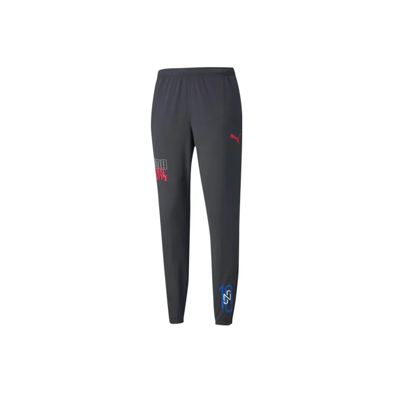 PUMA X NEYMAR JR Knitted Sweatpants Men Ebony Wood-0