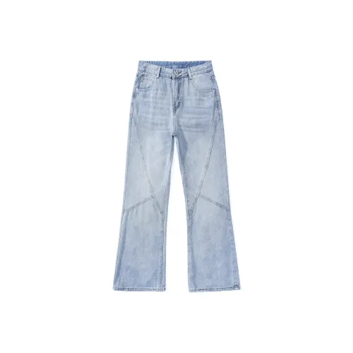 AFTER SCHOOL SPECIAL Jeans Unisex Light Blue