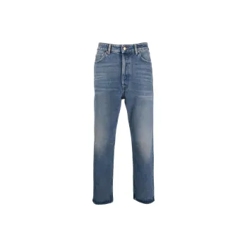 Golden Goose Washed Effect Straight Leg Jeans