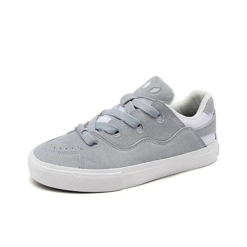 VANSSI Low Top Skateboard Shoes Unisex Gray