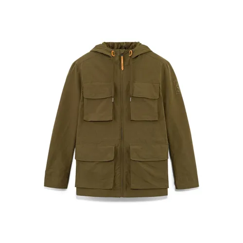 Timberland Puffer Jacket Men's Dark Olive Green